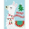 Diamond Dotz DDG Kort – Merry christmas llama