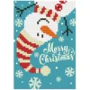 Diamond Dotz DDG Kort – Merry christmas snowman