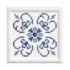 Diamond Dotz DD1 m/ramme – Blue on White