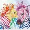 Diamond Dotz DD8 – Rainbow Zebras