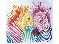 Diamond Dotz DD8 – Rainbow Zebras
