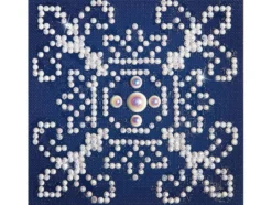 Diamond Dotz DD1 – White on Blue