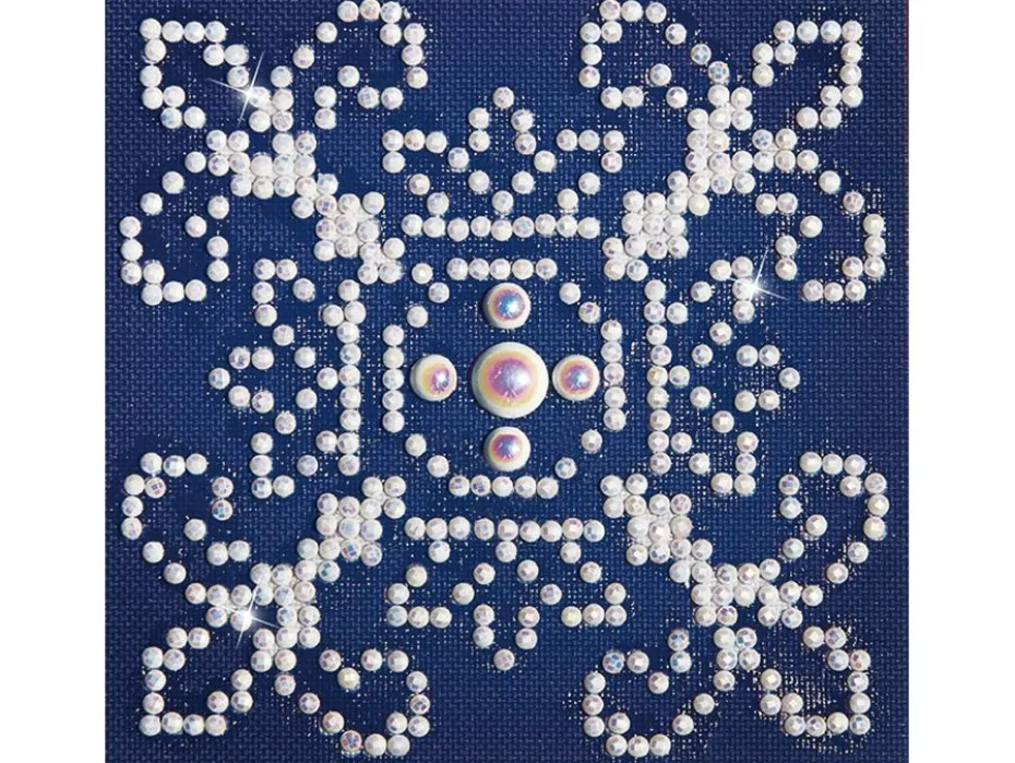 Diamond Dotz DD1 – White on Blue