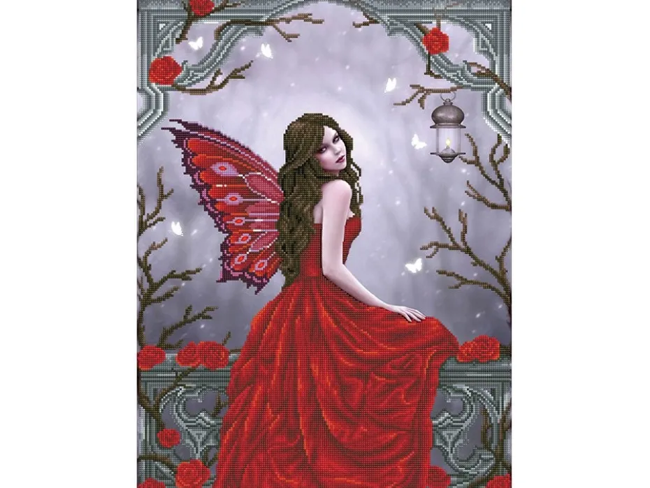 Diamond Dotz DD12 – Winter Rose Fairy