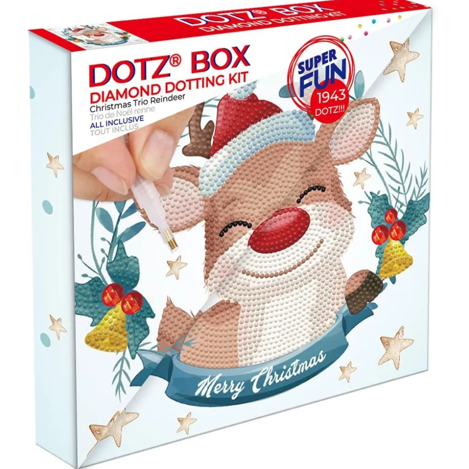 Diamond Dotz DotzBox – DBX.055 – Christmas Trio Reindeer