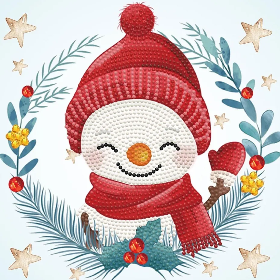 Diamond Dotz DotzBox – DBX.057 – Christmas Trio Snowman