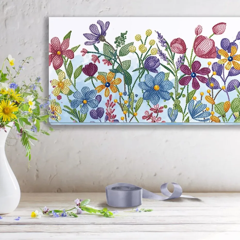 Diamond Dotz DotzBox Decor – Field Flowers
