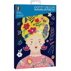 Diamond Dotz DotzBox Decor – Floral Girl