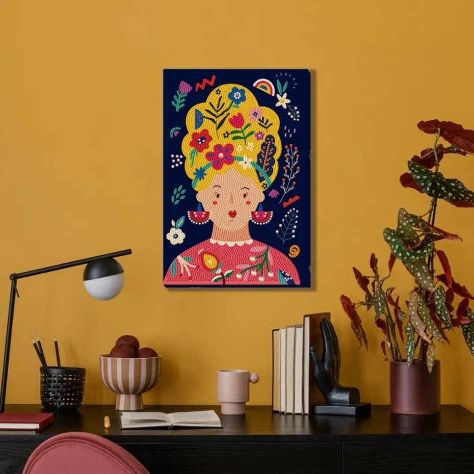 Diamond Dotz DotzBox Decor – Floral Girl