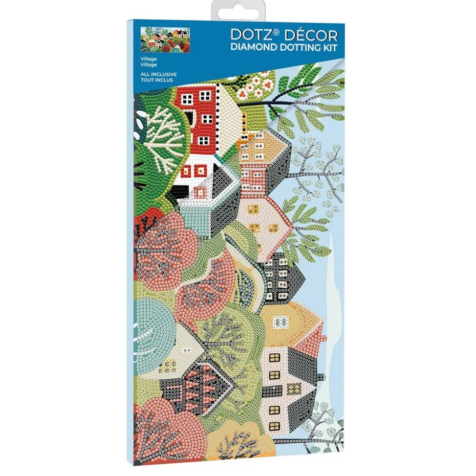 Diamond Dotz DotzBox Decor – Village
