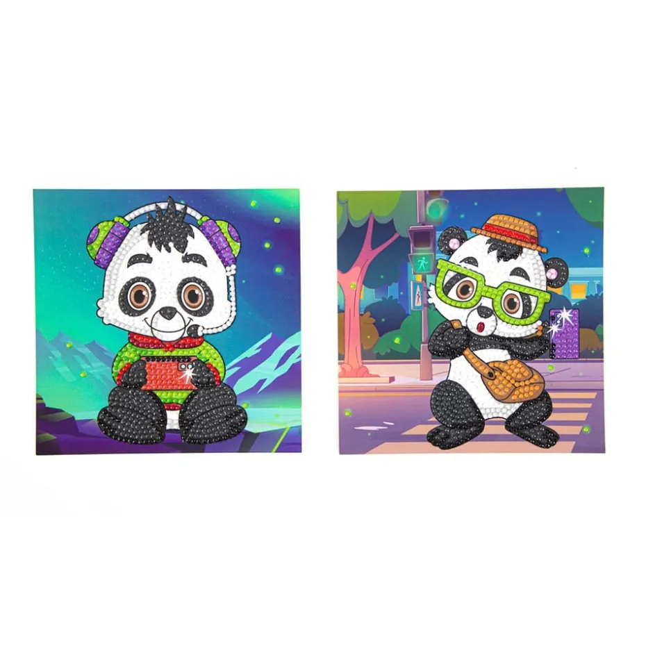 Diamond Dotz Dotzies – Dotz by number – Panda Time!