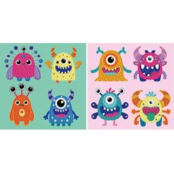 Diamond Dotz Dotzies – Dotz by number – Tiny Monsters 2