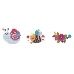 Diamond Dotz Dotzies – Klistremerke – Garden Friends