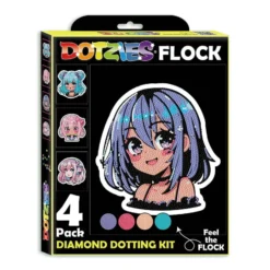 Diamond Dotz Dotzies Neon Flock – Anime Girls