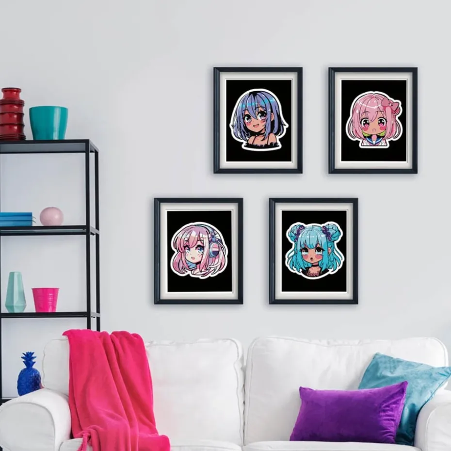 Diamond Dotz Dotzies Neon Flock – Anime Girls