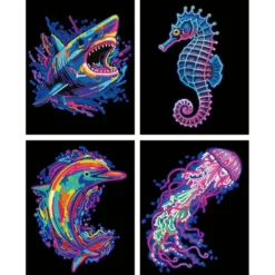 Diamond Dotz Dotzies Neon Flock – Sea Life
