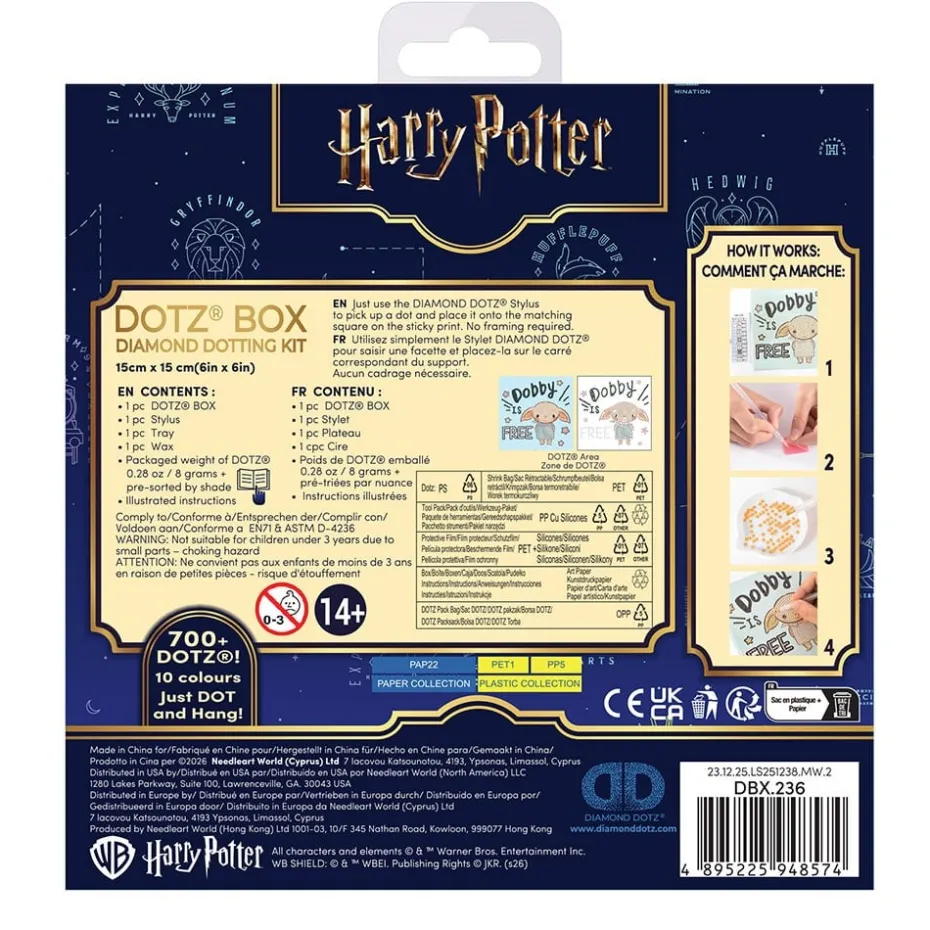 Diamond Dotz Harry Potter DotzBox – Dobby is Free