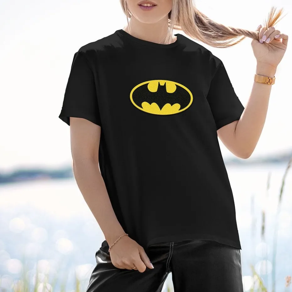 Diamond Dotz Iron-on ‘n’ Dot – Batman Logo