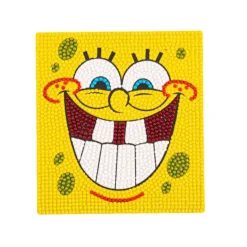 Diamond Dotz Iron-on ‘n’ Dot – Big Face Spongebob