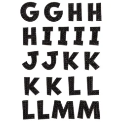 Diamond Dotz Iron-on ‘n’ Dot – Capital Alphabet Bold