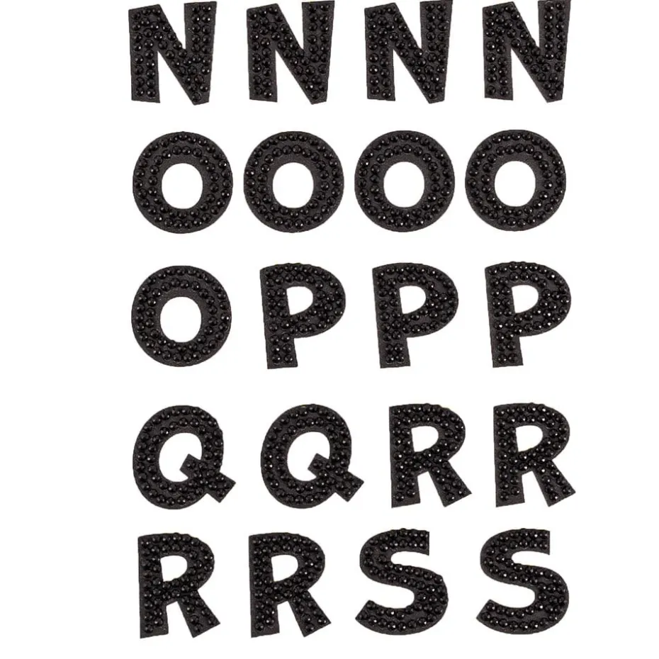 Diamond Dotz Iron-on ‘n’ Dot – Capital Alphabet Bold