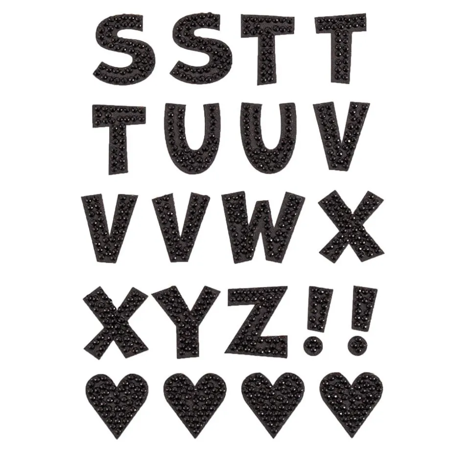 Diamond Dotz Iron-on ‘n’ Dot – Capital Alphabet Bold