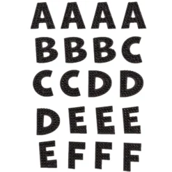 Diamond Dotz Iron-on ‘n’ Dot – Capital Alphabet Bold