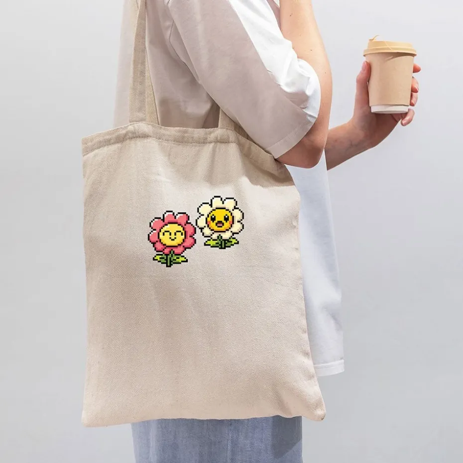 Diamond Dotz Iron-on ‘n’ Dot – Pixel Flowers
