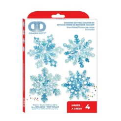 Diamond Dotz Jul Bordbrikker DD23 – Snowflakes