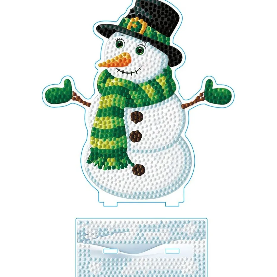 Diamond Dotz Jul Dekor DD29 – Top Hat Snowman