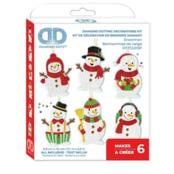 Diamond Dotz Jul Dekor Sett DTZ13 – Snowmen