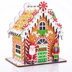 Diamond Dotz Jul 3D-hus DD29 – Gingerbread House