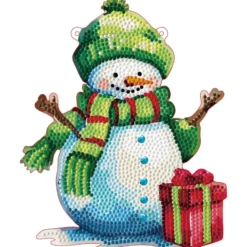 Diamond Dotz Jul Veggdekor DD17 – Frosty Friend