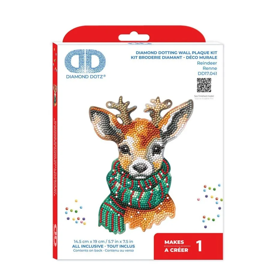 Diamond Dotz Jul Veggdekor DD17 – Reindeer