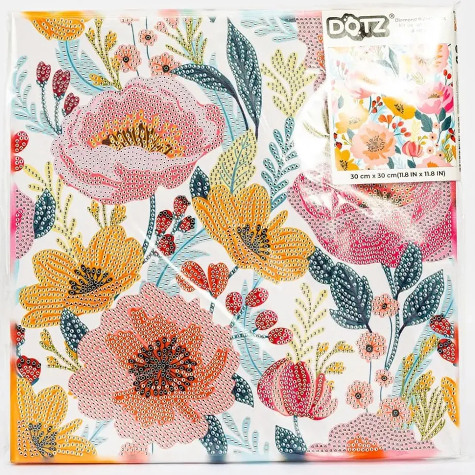 Diamond Dotz Lerret 30x30cm DD34 – Blushing Blooms