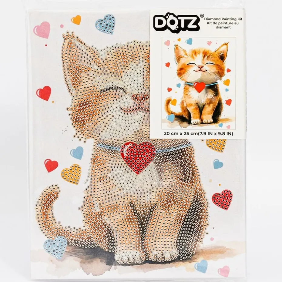 Diamond Dotz Lerret 20x25cm DD34 – Darling Kitty