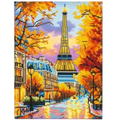 Diamond Dotz Lerret 30x40cm DD34 – Eiffel’s Autumn Glow