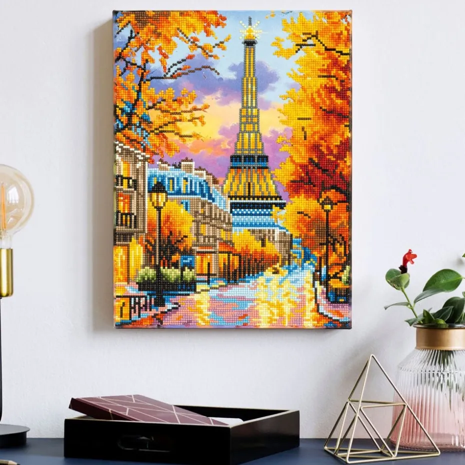 Diamond Dotz Lerret 30x40cm DD34 – Eiffel’s Autumn Glow