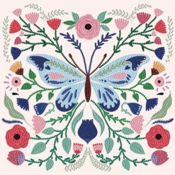 Diamond Dotz Lerret 30x30cm DD34 – Floral Flutter