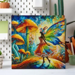 Diamond Dotz Lerret 30x30cm DD34 – Mosaic Fairyland