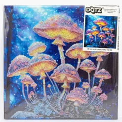 Diamond Dotz Lerret 30x30cm DD34 – Mushroom Moonlight