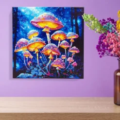 Diamond Dotz Lerret 30x30cm DD34 – Mushroom Moonlight