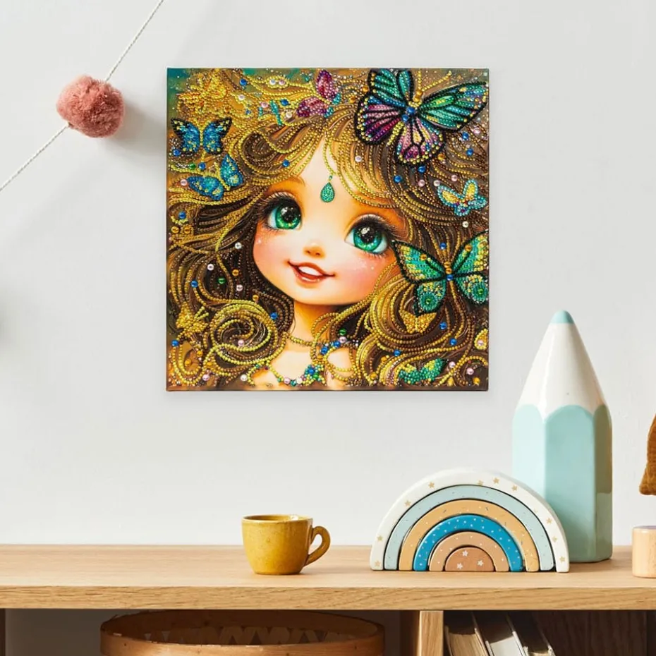 Diamond Dotz Lerret 30x30cm DD34 – Pixie