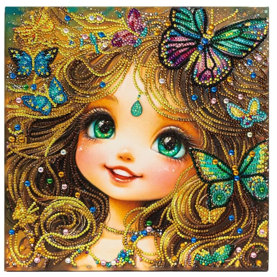 Diamond Dotz Lerret 30x30cm DD34 – Pixie