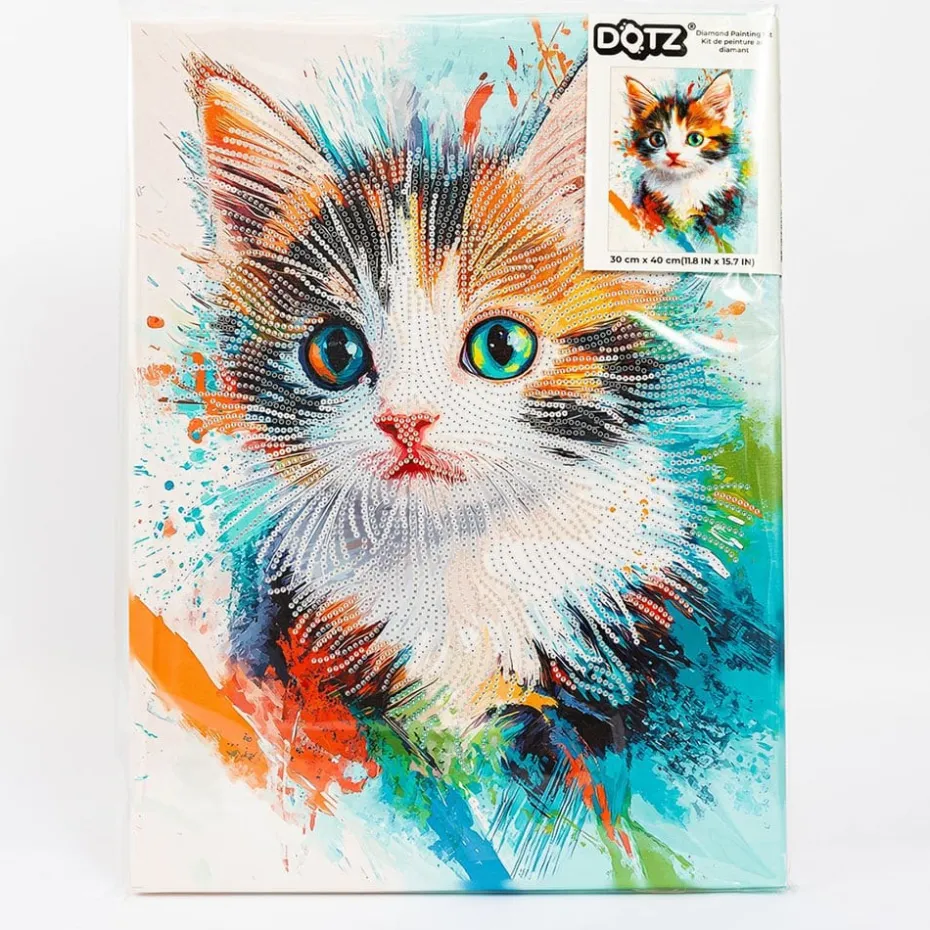 Diamond Dotz Lerret 30x40cm DD34 – Young Kitten