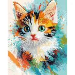 Diamond Dotz Lerret 30x40cm DD34 – Young Kitten