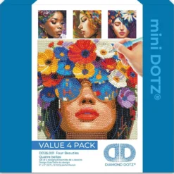 Diamond Dotz Mini Dotz – Four Beauties