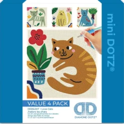 Diamond Dotz Mini Dotz – I Love Cats