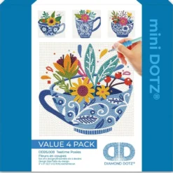 Diamond Dotz Mini Dotz – Teatime Posies