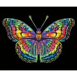 Diamond Dotz Neon Flock – Butterfly